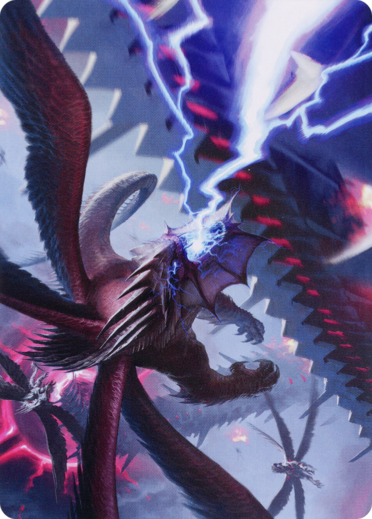 Defiant Thundermaw Art Card [March of the Machine Art Series] | The Gaming-Verse