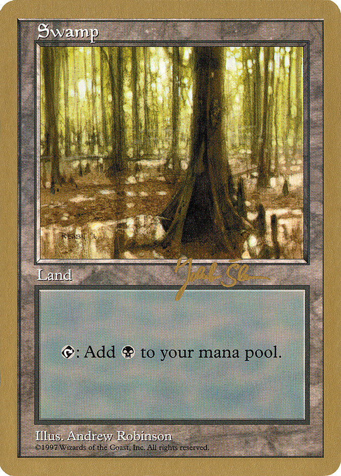 Swamp (js439) (Jakub Slemr) [World Championship Decks 1997] | The Gaming-Verse