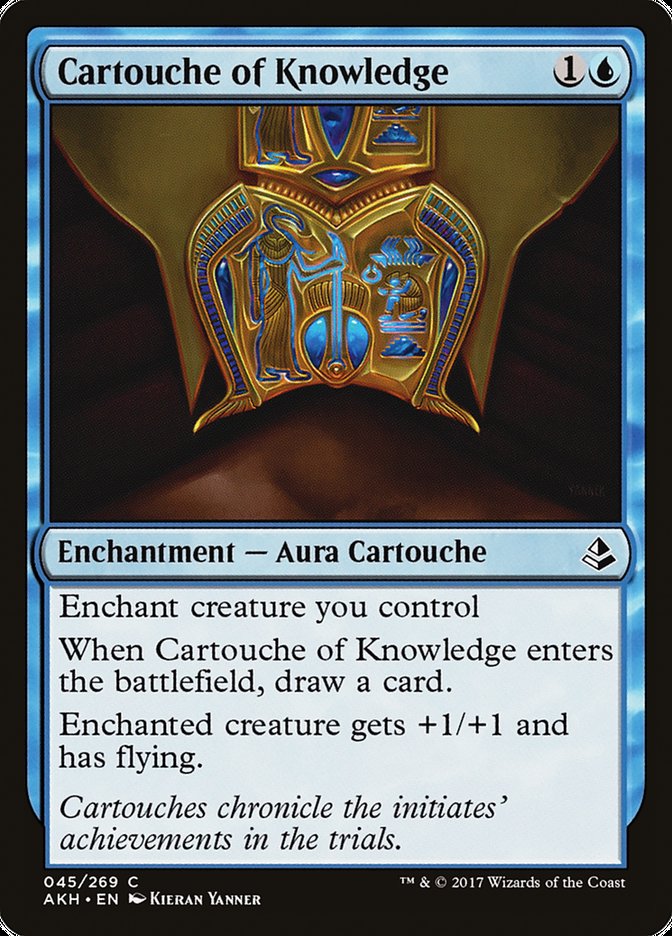 Cartouche of Knowledge [Amonkhet] | The Gaming-Verse