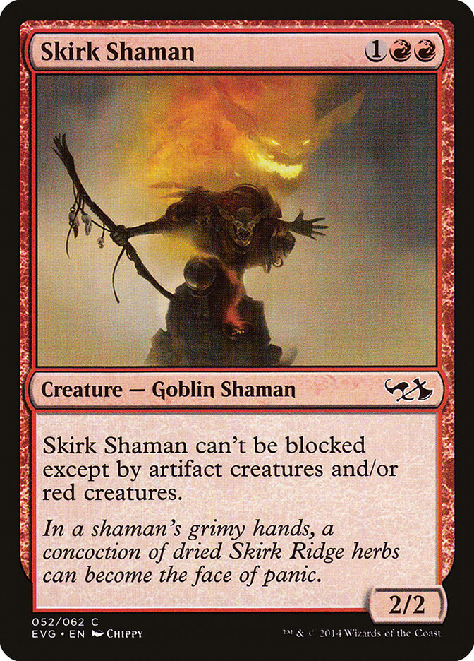 Skirk Shaman (Elves vs. Goblins) [Duel Decks Anthology] | The Gaming-Verse