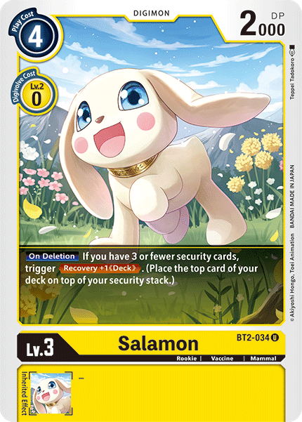 Salamon [BT2-034] [Release Special Booster Ver.1.5] | The Gaming-Verse