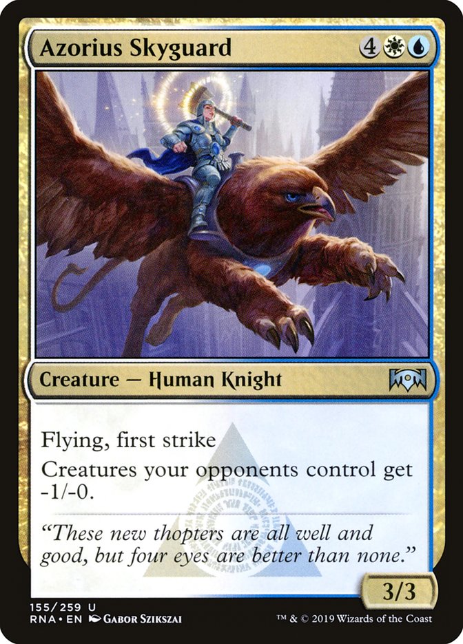 Azorius Skyguard [Ravnica Allegiance] | The Gaming-Verse