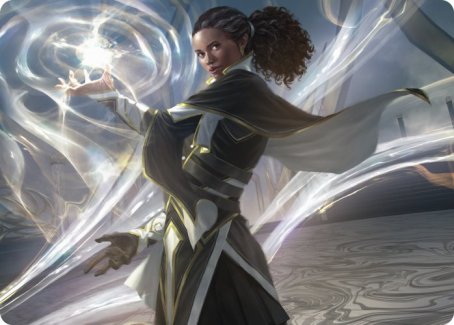 Clever Lumimancer Art Card [Strixhaven: School of Mages Art Series] | The Gaming-Verse