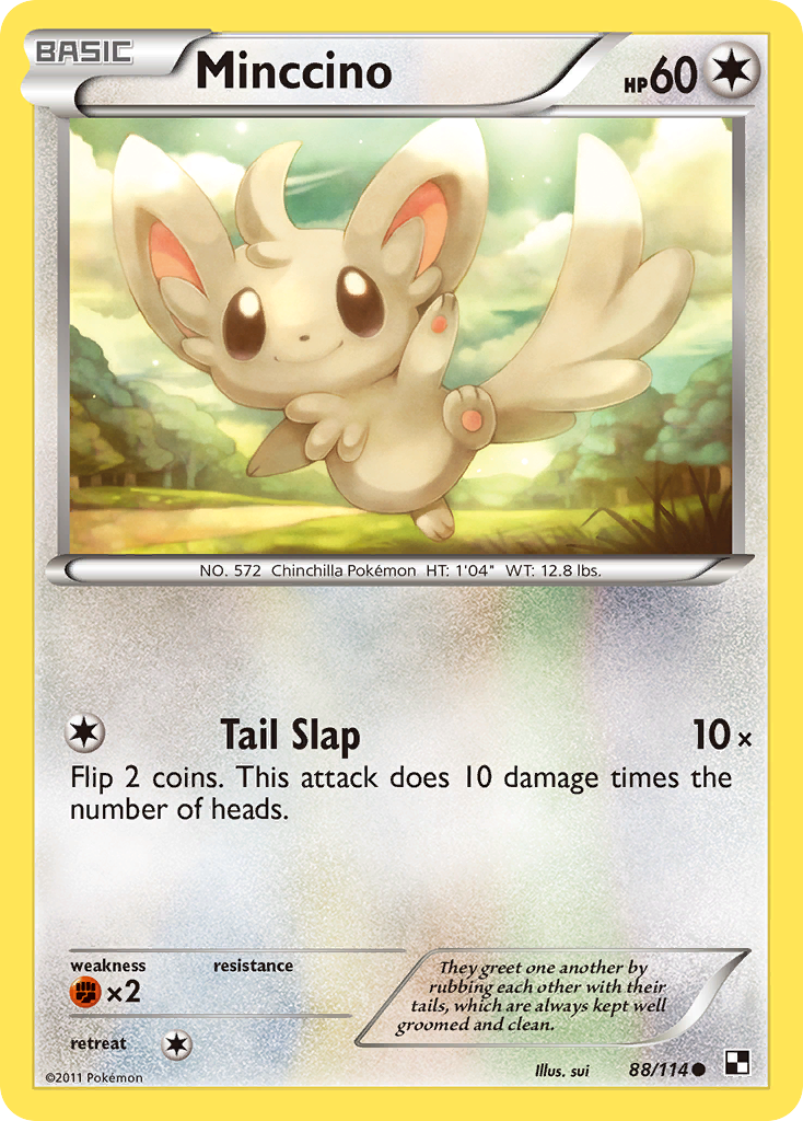 Minccino (88/114) [Black & White: Base Set] | The Gaming-Verse