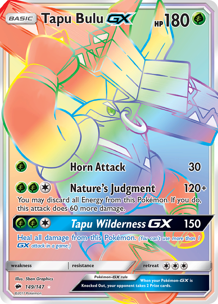 Tapu Bulu GX (149/147) [Sun & Moon: Burning Shadows] | The Gaming-Verse