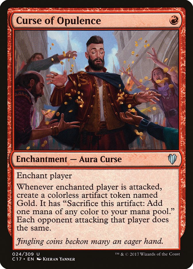 Curse of Opulence [Commander 2017] | The Gaming-Verse