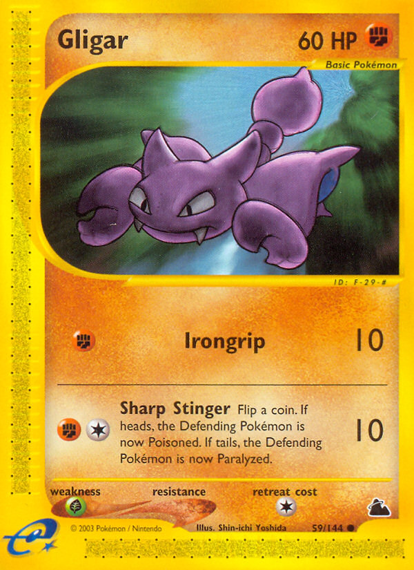 Gligar (59/144) [Skyridge] | The Gaming-Verse