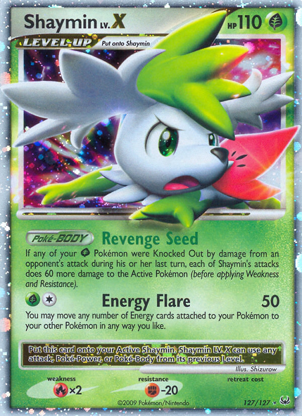 Shaymin LV.X (127/127) [Platinum: Base Set] | The Gaming-Verse