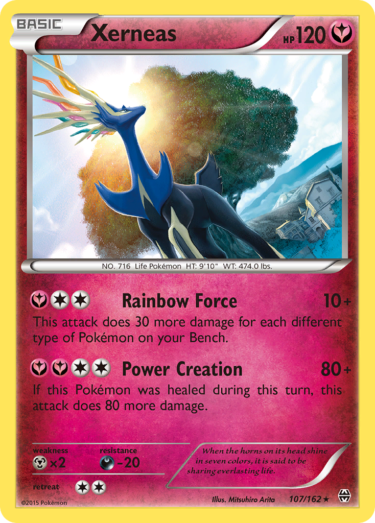 Xerneas (107/162) [XY: BREAKthrough] | The Gaming-Verse