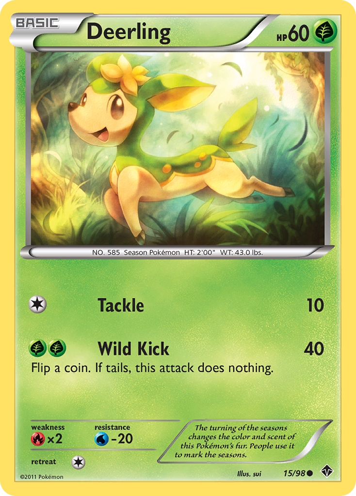 Deerling (15/98) [Black & White: Emerging Powers] | The Gaming-Verse