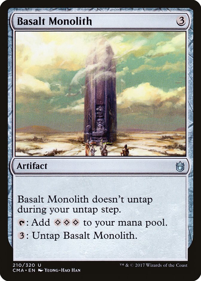 Basalt Monolith [Commander Anthology] | The Gaming-Verse