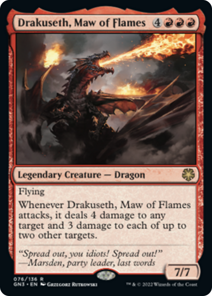 Drakuseth, Maw of Flames [Game Night: Free-for-All] | The Gaming-Verse