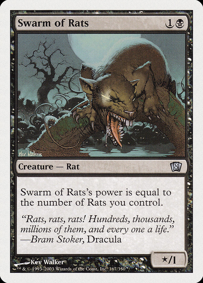Swarm of Rats [Eighth Edition] | The Gaming-Verse