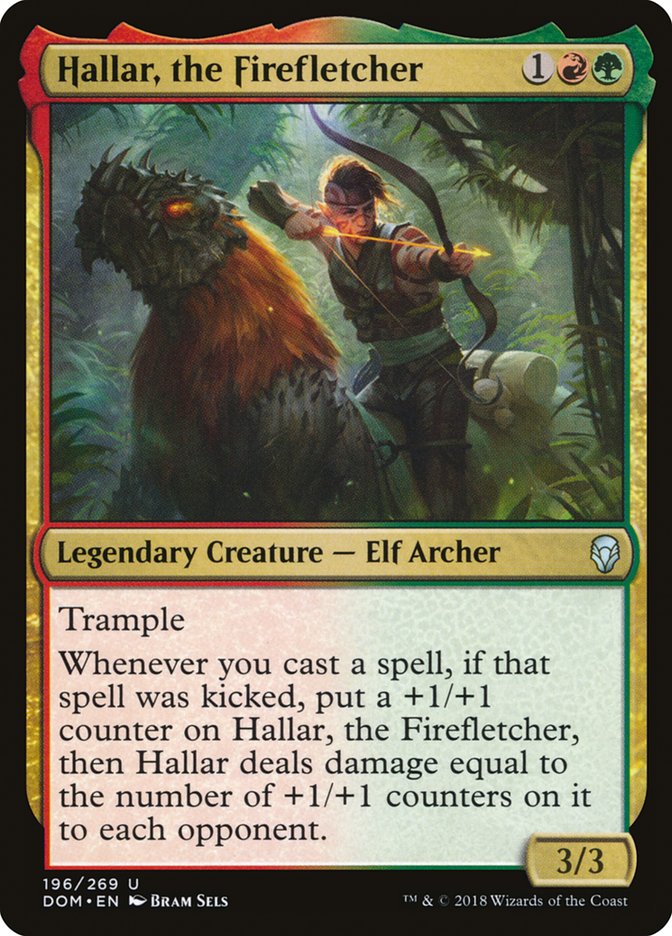 Hallar, the Firefletcher [Dominaria] | The Gaming-Verse
