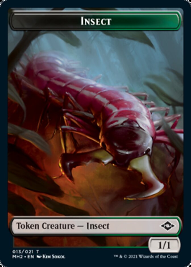 Insect Token [Modern Horizons 2 Tokens] | The Gaming-Verse