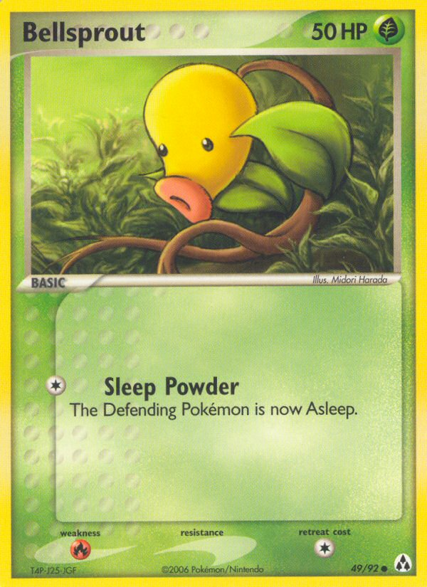 Bellsprout (49/92) [EX: Legend Maker] | The Gaming-Verse