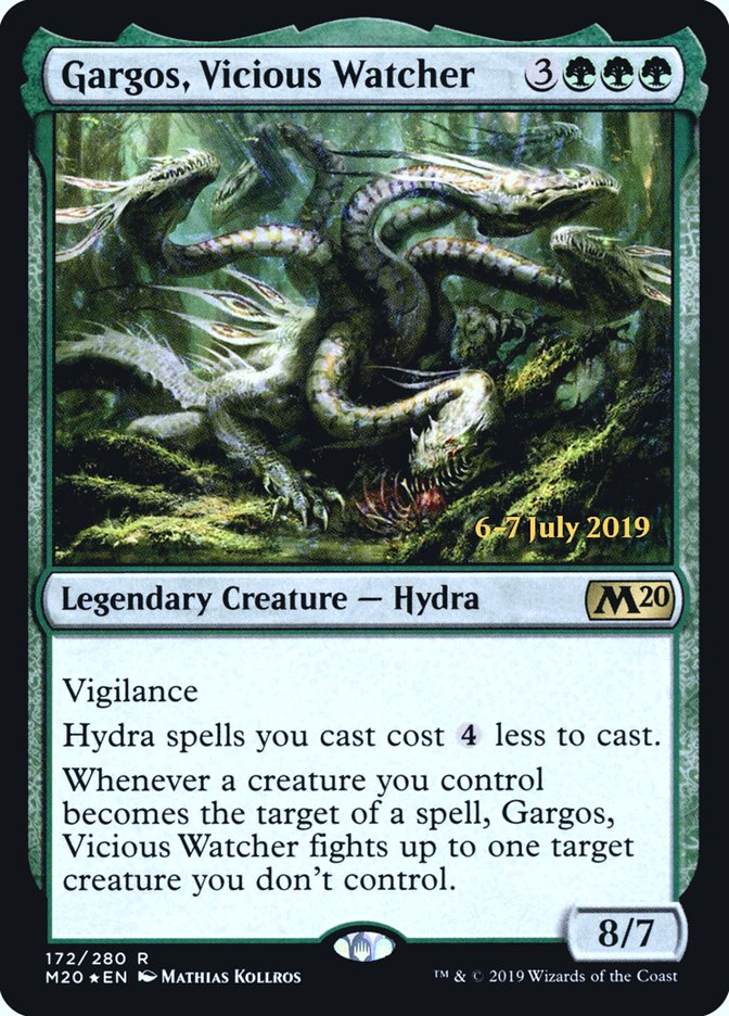 Gargos, Vicious Watcher  [Core Set 2020 Prerelease Promos] | The Gaming-Verse