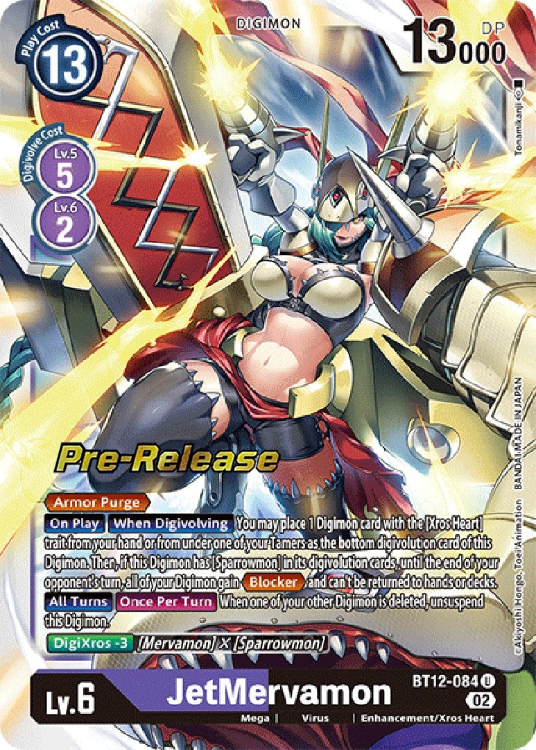 JetMervamon [BT12-084] [Across Time Pre-Release Cards] | The Gaming-Verse