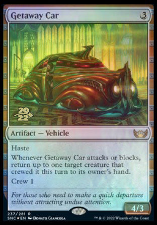 Getaway Car [Streets of New Capenna Prerelease Promos] | The Gaming-Verse