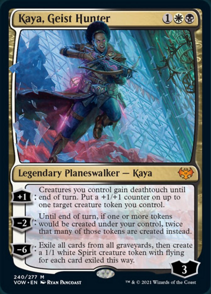 Kaya, Geist Hunter [Innistrad: Crimson Vow] | The Gaming-Verse