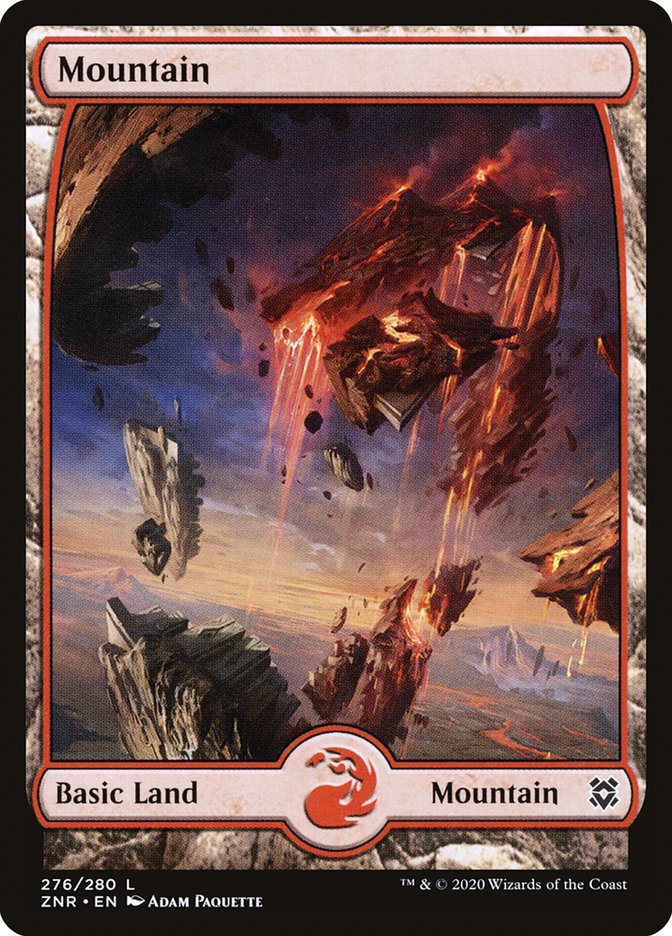 Mountain (276) [Zendikar Rising] | The Gaming-Verse