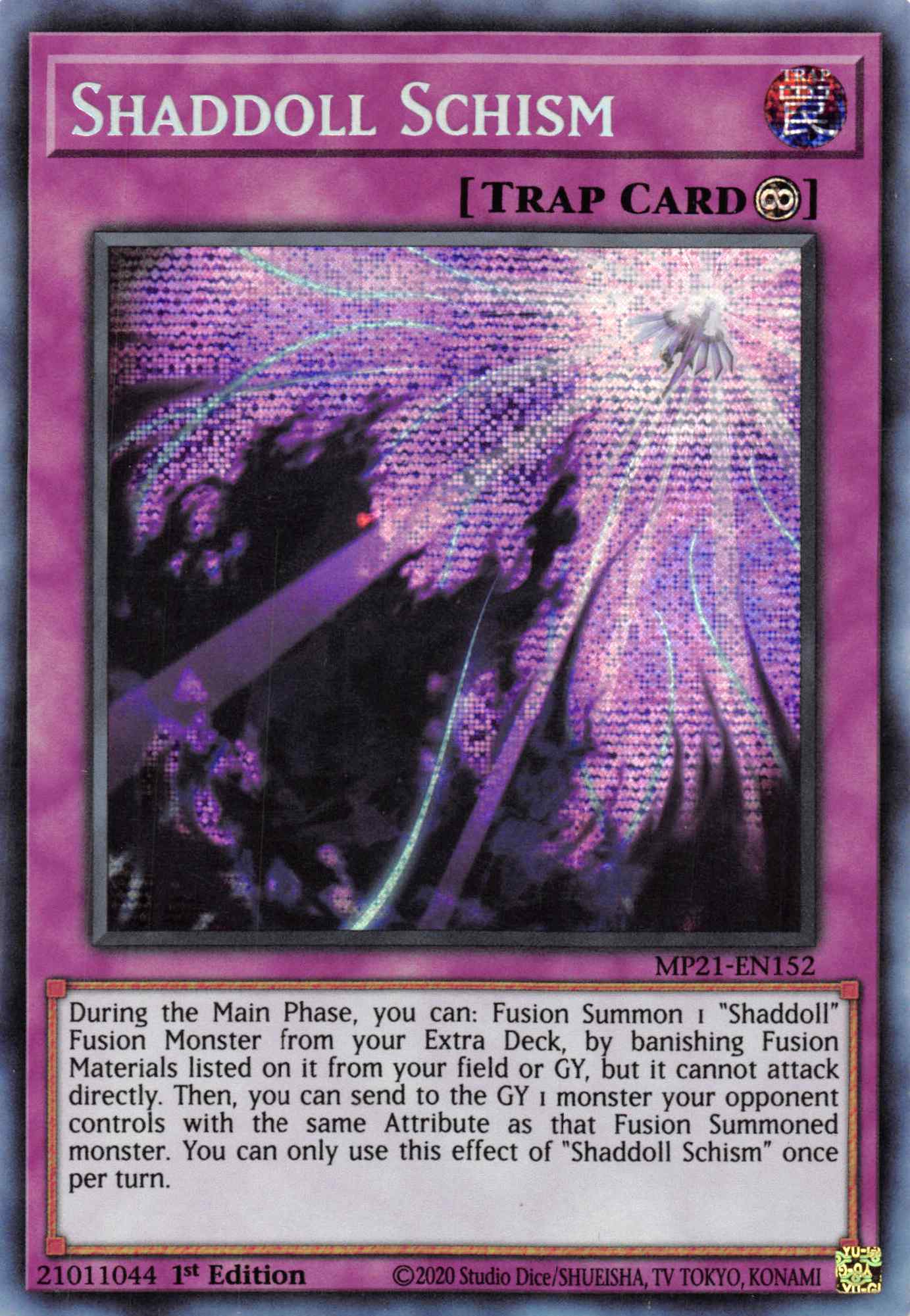 Shaddoll Schism [MP21-EN152] Prismatic Secret Rare | The Gaming-Verse