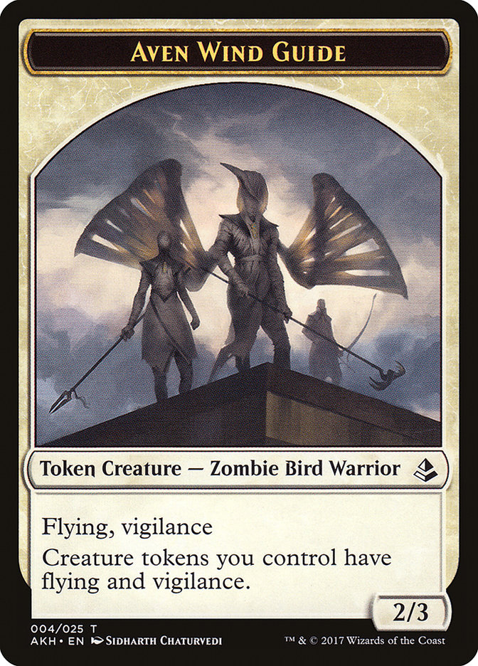 Aven Wind Guide Token [Amonkhet Tokens] | The Gaming-Verse