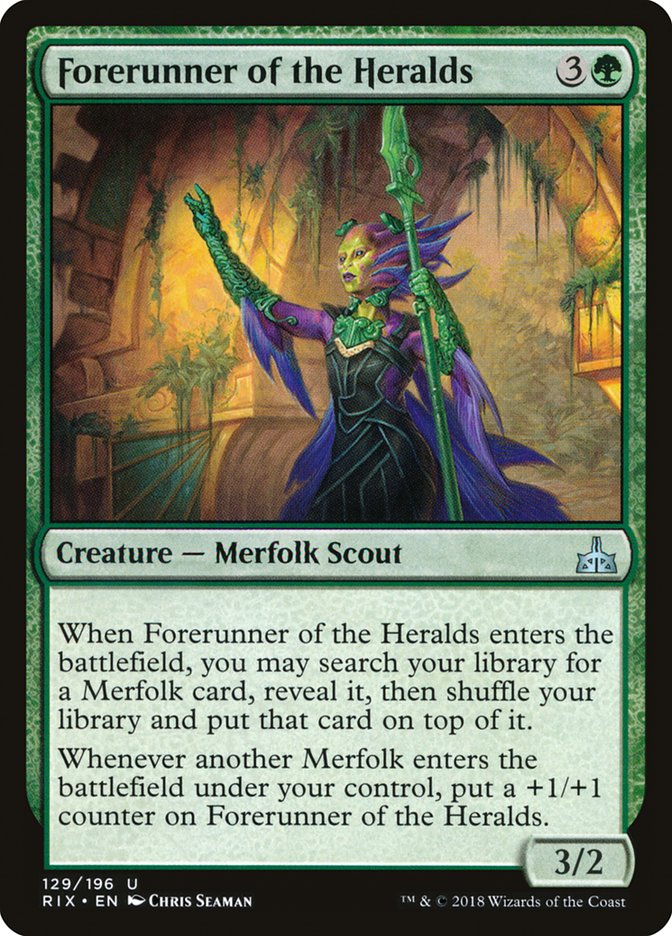 Forerunner of the Heralds [Rivals of Ixalan] | The Gaming-Verse