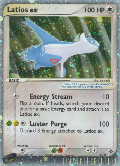 Latios ex (94/97) [EX: Dragon] | The Gaming-Verse