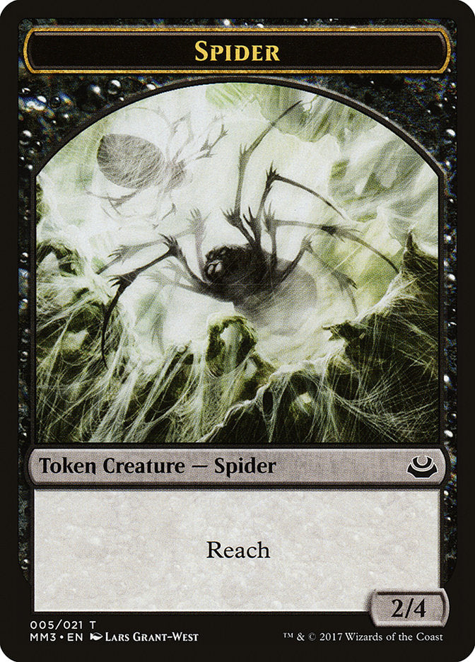 Spider [Modern Masters 2017 Tokens] | The Gaming-Verse