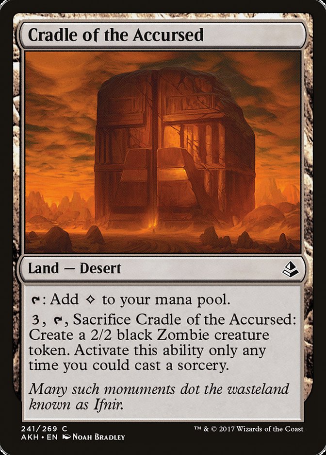 Cradle of the Accursed [Amonkhet] | The Gaming-Verse