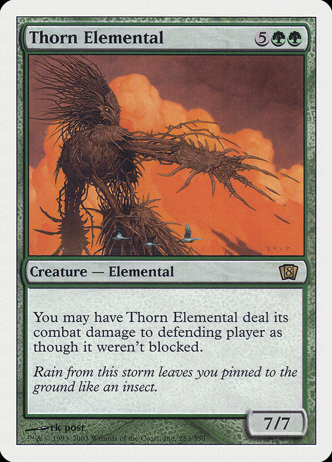 Thorn Elemental [Eighth Edition] | The Gaming-Verse