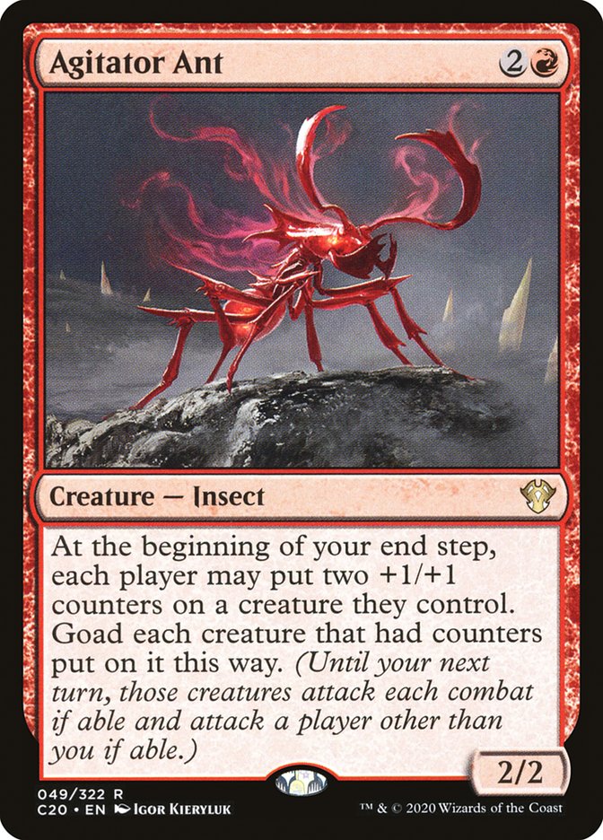 Agitator Ant [Commander 2020] | The Gaming-Verse