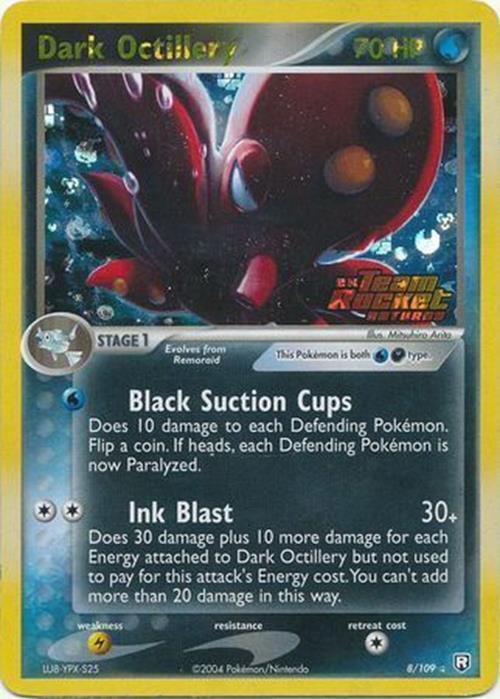 Dark Octillery (8/109) (Stamped) [EX: Team Rocket Returns] | The Gaming-Verse