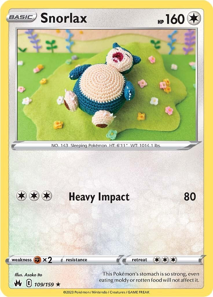 Snorlax (109/159) [Sword & Shield: Crown Zenith] | The Gaming-Verse