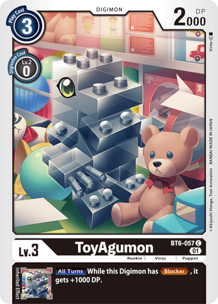 ToyAgumon [BT6-057] [Double Diamond] | The Gaming-Verse