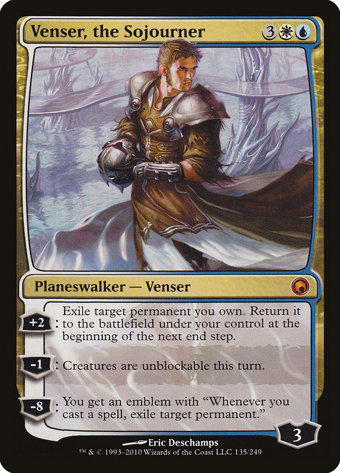 Venser, the Sojourner [Scars of Mirrodin] | The Gaming-Verse