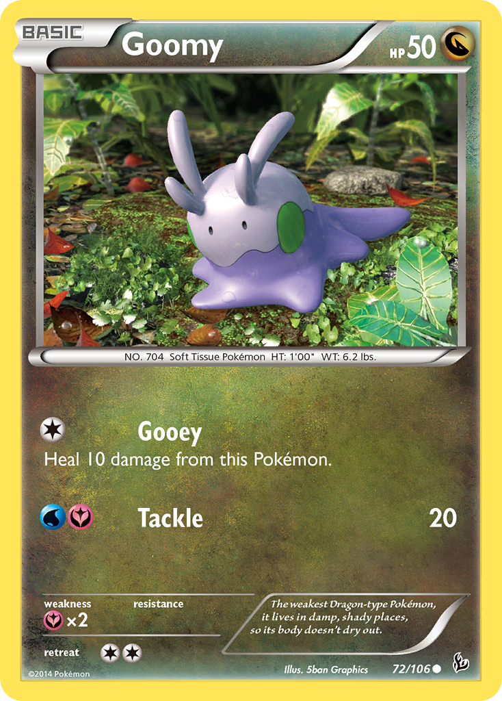 Goomy (72/106) [XY: Flashfire] | The Gaming-Verse