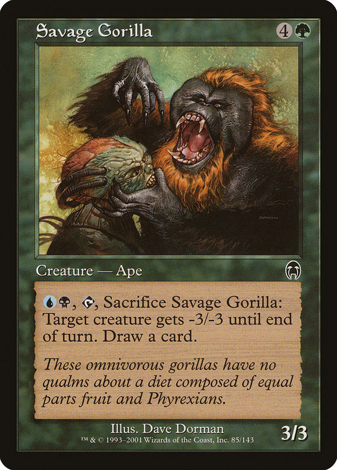 Savage Gorilla [Apocalypse] | The Gaming-Verse
