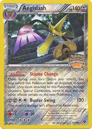 Aegislash (85/146) (Regional Championship Promo Staff) [XY: Base Set] | The Gaming-Verse