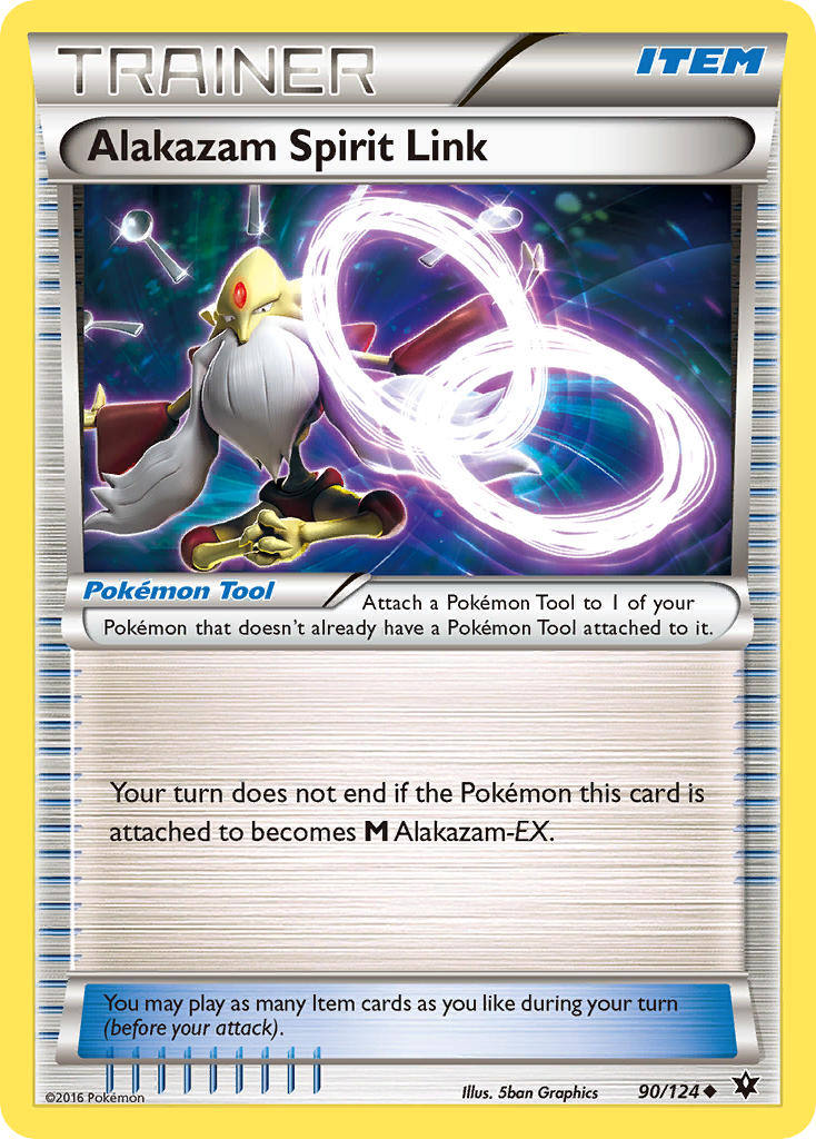 Alakazam Spirit Link (90/124) [XY: Fates Collide] | The Gaming-Verse