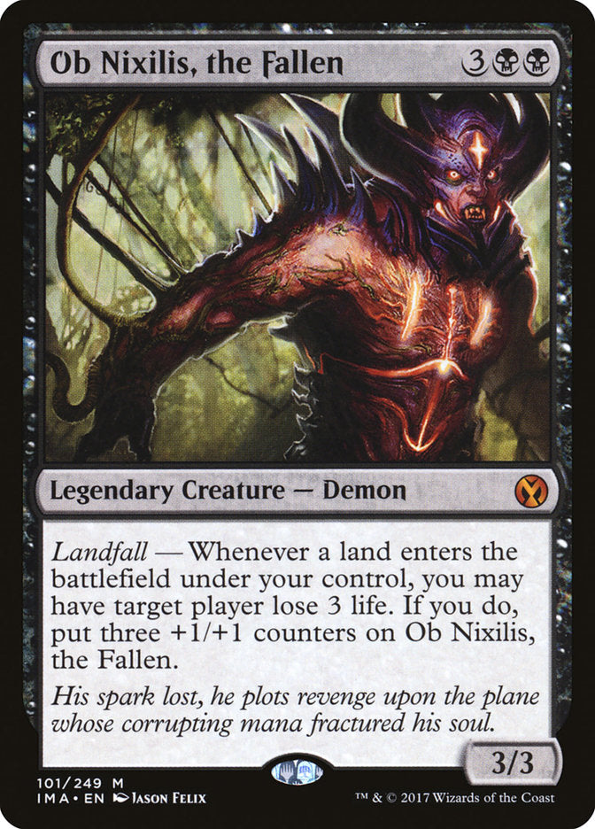 Ob Nixilis, the Fallen [Iconic Masters] | The Gaming-Verse