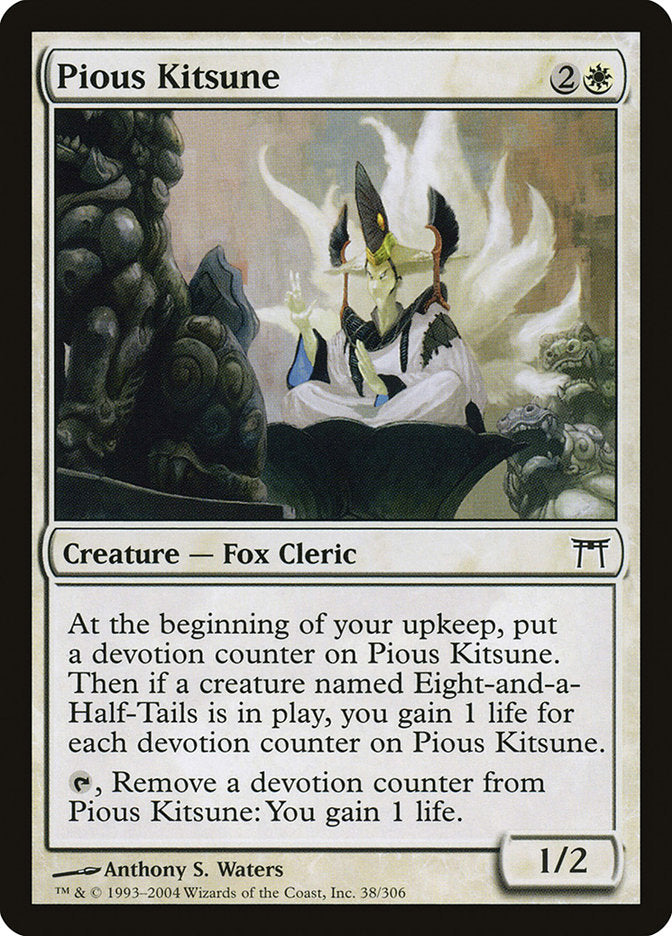 Pious Kitsune [Champions of Kamigawa] | The Gaming-Verse