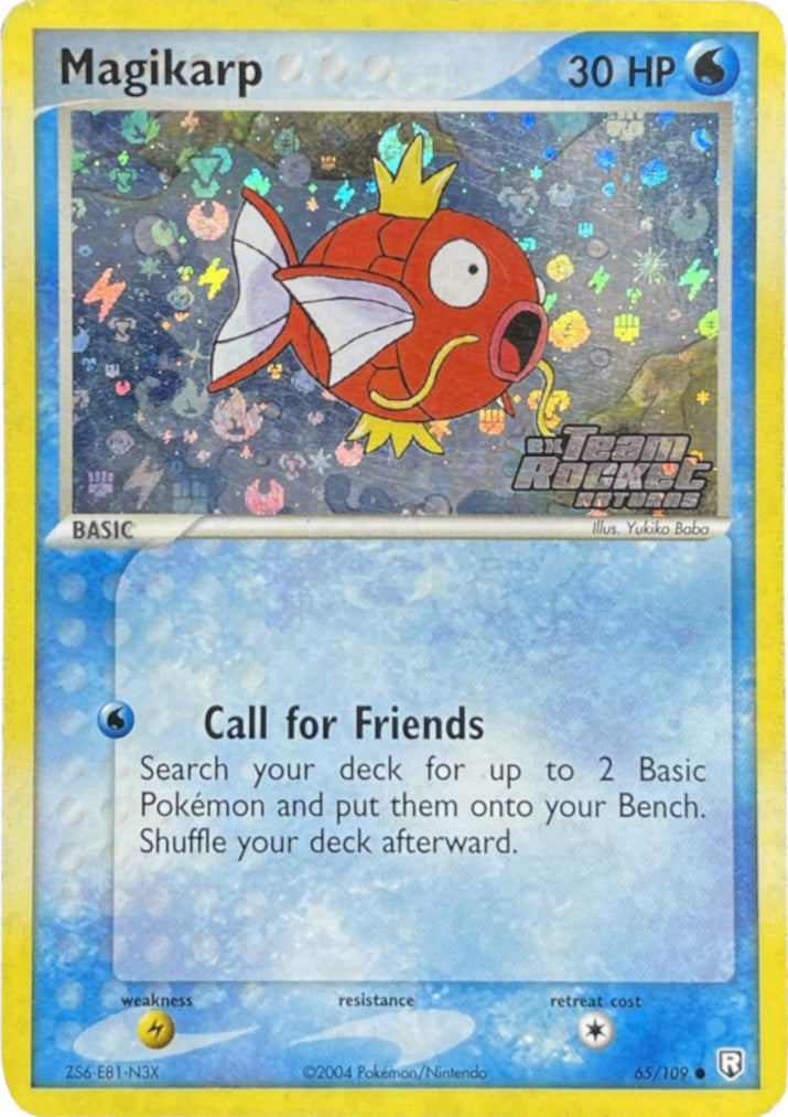 Magikarp (65/109) (Stamped) [EX: Team Rocket Returns] | The Gaming-Verse