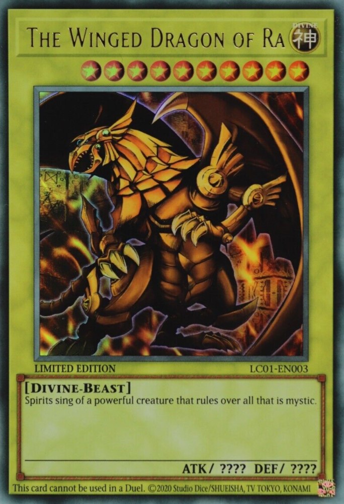 The Winged Dragon of Ra (25th Anniversary) [LC01-EN003] Ultra Rare | The Gaming-Verse