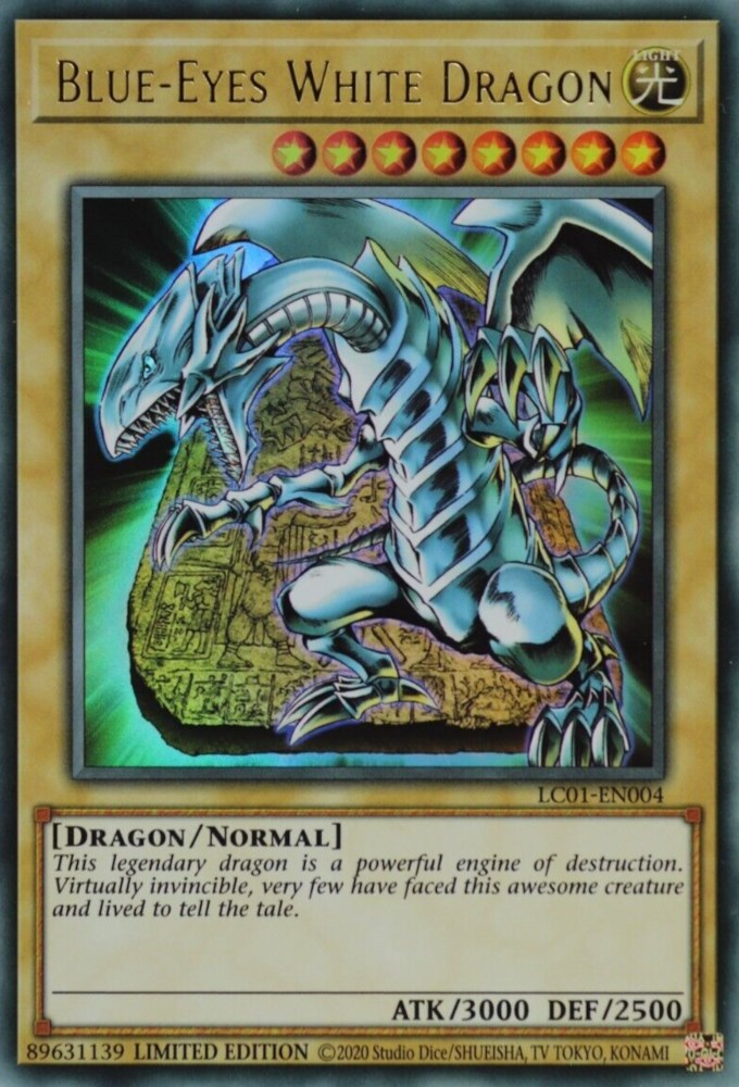 Blue-Eyes White Dragon (25th Anniversary) [LC01-EN004] Ultra Rare | The Gaming-Verse