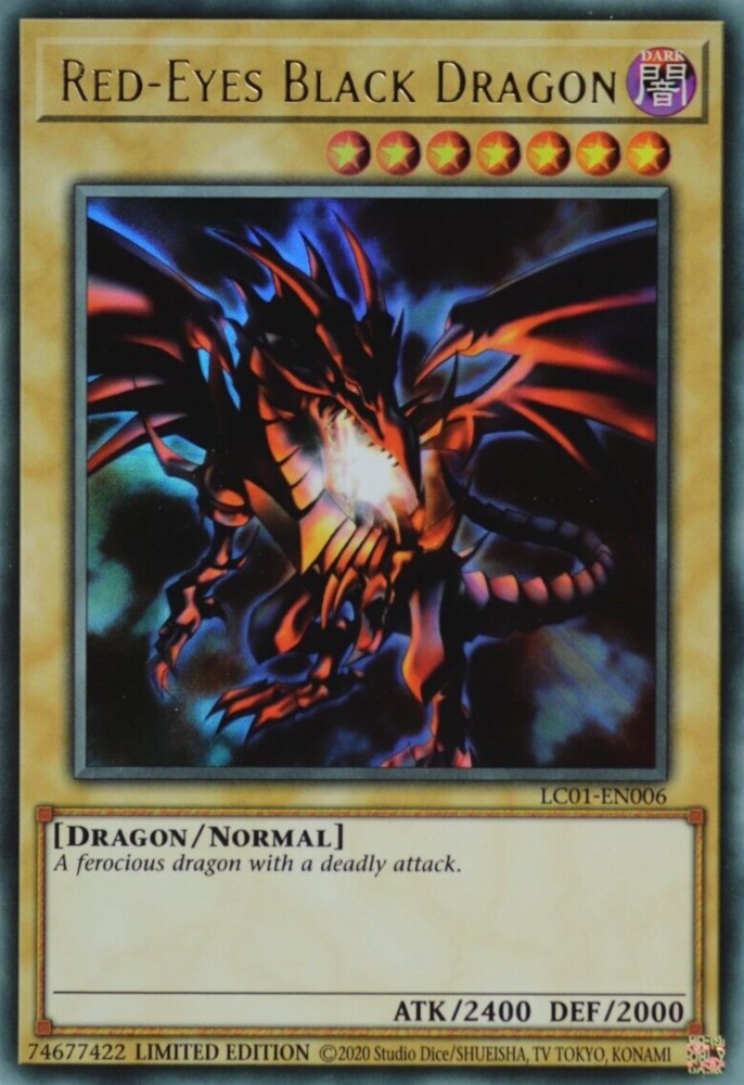 Red-Eyes Black Dragon (25th Anniversary) [LC01-EN006] Ultra Rare | The Gaming-Verse