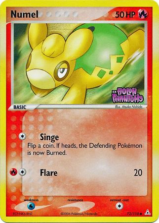 Numel (72/110) (Stamped) [EX: Holon Phantoms] | The Gaming-Verse