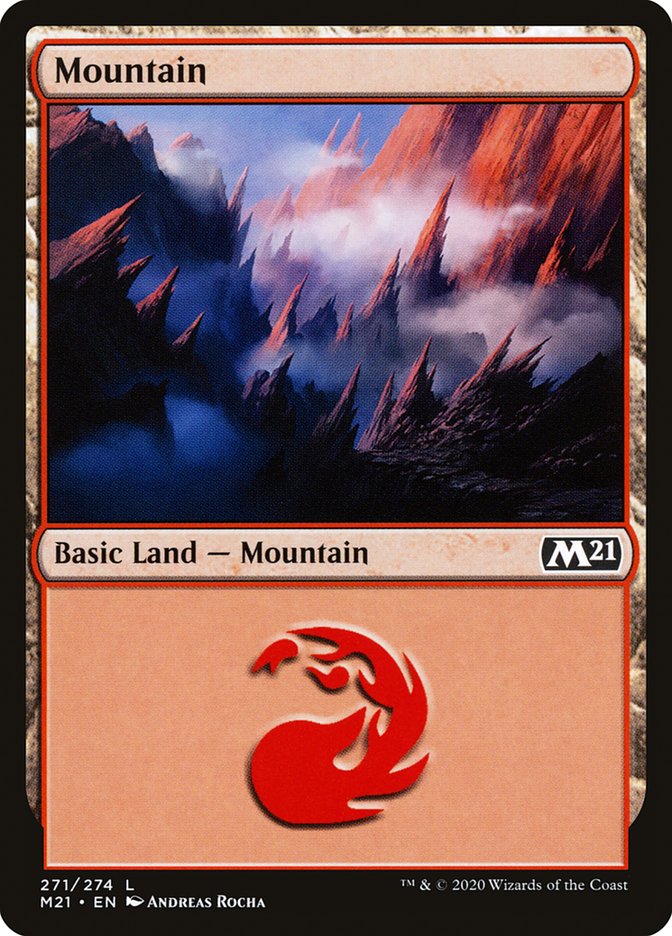 Mountain (#271) [Core Set 2021] | The Gaming-Verse