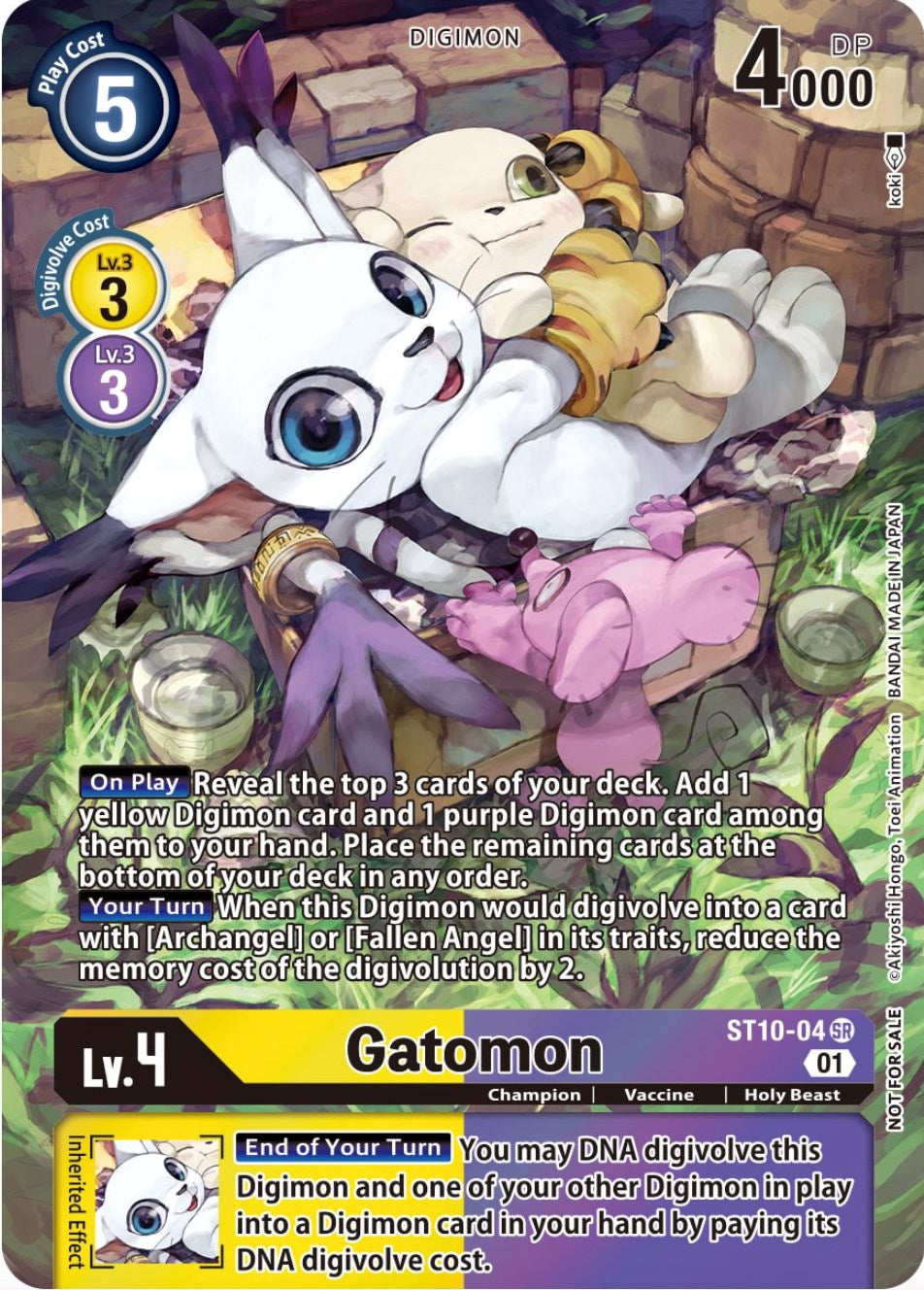 Gatomon [ST10-04] (Official Tournament Pack Vol.9) [Starter Deck: Parallel World Tactician Promos] | The Gaming-Verse